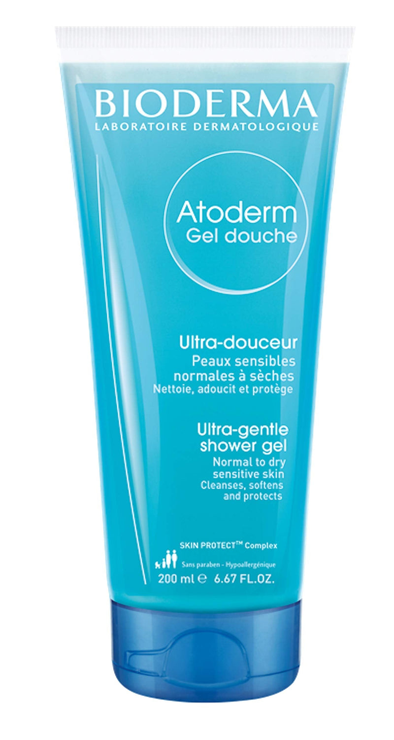 Bioderma - Atoderm - Hydrating Shower Gel - Moisturizing Face and Body Cleanser - Body Wash for Normal to Dry Sensitive Skin Bioderma