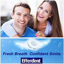 Efferdent Denture Cleanser Tablets | Fresh & Clean | Mint Flavor | 44 Count | Pack of 1 efferdent