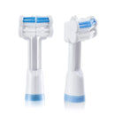 Triple Bristle Replacement Brush Head Refills | Innovative 3 Head Design | Compatible with Triple Bristle Brand Sonic Toothbrush | Color Changing Indicator Bristles | 2 Pack (Blue) Triple Bristle
