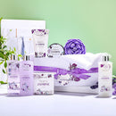 Gift Set for Women - Spa Gift Baskets for women Body & Earth 11 Pcs Jasmine Scented Women Bath Set Gift Basket with Bubble Bath, Shower Gel, Body Lotion & Scrub and More, Valentines Gifts for Women BODY & EARTH
