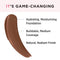 IT Cosmetics Your Skin But Better Foundation + Skincare, Deep Neutral 58 - Hydrating Coverage - Minimizes Pores & Imperfections, Natural Radiant Finish - With Hyaluronic Acid - 1.0 fl oz It Cosmetics
