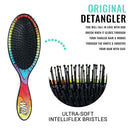 Wet Brush Hair Brush Original Detangler with Ultra-Soft Bristles for Women, Men and Kids, Gentle Detangle for Wet or Dry Hair, Multi-Color Melt Wet Brush