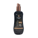 Australian Gold Spray Gel Sunscreen with Instant Bronzer SPF 15, 8 Ounce | Moisturize & Hydrate Skin | Broad Spectrum | Water Resistant | Non-Greasy | Oxybenzone Free | Cruelty Free Australian Gold Store