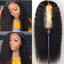 Iris Queen Kinky Curly Human Hair Wigs for Black Women 4x4 Lace Closure Wigs Human Hair 9A Brazilian Hair Wig Pre Plucked with Baby Hair 150% Density (26 inch) Iris Queen