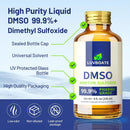 DMSO 99.9% Pharma Grade, Pure Liquid Dimethyl Sulfoxide 16 fl.oz in Glass Bottle with Dropper, Non-Diluted, Low Odor Infinity Warehouse