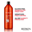 Redken Frizz Dismiss Shampoo | For Frizzy Hair | Smooths Hair & Manages Frizz | Sulfate Free REDKEN
