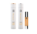 GK HAIR Global Keratin Moisturizing Shampoo and Conditioner Sets (10.1 Fl Oz/300ml) with Anti Frizz Serum Argan Oil (1.69 Fl Oz/50ml) for Dry Damaged Repair- All Hair Types Sulfate Paraben Free Unisex GK HAIR