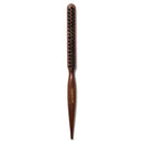 Boar & Nylon Bristle Teasing Brush -Teasing Comb with Rat Tail Pick for Hair Sectioning for Edge Control, Backcombing, Smoothing, and Styling Thin & Fine Hair to Create Volume GranNaturals