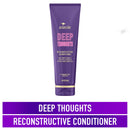 Aussie Deep Thoughts Reconstructing Conditioner with Triple Oil Blend of Avocado, Australian Jojoba and Macadamia Oils, 8.4 Fl Oz Aussie