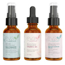 Natural Firm & Glow Skincare Set of 3 Serums – Skin Care Kit with 20% Vitamin C Serum, Peptide Complex Serum, Niacinamide Vitamin B3 Serum by Eva Naturals Eva Naturals