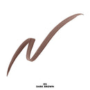 Milani Stay Put Brow Color - Dark Brown (0.09 Ounce) Vegan, Cruelty-Free Eyebrow Color that Fills and Shapes Brows… Milani