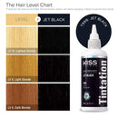 Kiss Tintation Semi-Permanent Hair Color 5 Ounce (Jet Black (2 Pack)) KISS Store