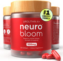 Neuro Bloom® Urolithin A Supplement – 500mg Cellular Energy & Longevity Support – 120 Vegan Softgels – Clinically Tested, Pomegranate-Derived, Mitochondrial Health & Muscle Function Booster Infinity Warehouse