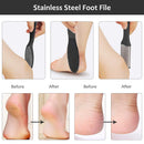 Pedicure Tools Foot File Callus Remover for Feet, Tufusiur 20 in 1 Pedicure Kit Professional Stainless Steel Foot Scrubber Rasp Scraper Supplies for Dead Skin Gifts for Men Women Home Salon Tufusiur