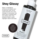 dpHUE Gloss+ Dark Brown Semi-Permanent Hair Color & Conditioner, 6.5 oz - Color Boost with Healthy Shine - Deep Conditioning Treatment - No Peroxide, Ammonia or Mixing - Gluten-Free, Vegan dpHUE