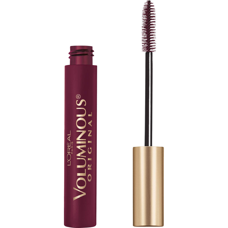 L'Oreal Paris Makeup Voluminous Original Volume Building Mascara, Deep Burgundy, 0.26 fl; Oz, 1 Count L'Oreal Paris