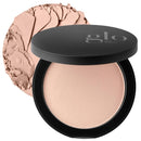 Glo Skin Beauty Pressed Base Powder Foundation Makeup (Natural Medium) - Flawless Coverage for a Radiant Natural, Second-Skin Finish Infinity Warehouse
