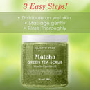 Majestic Pure Himalayan Salt Scrub and Matcha Scrub Bundle – Exfoliating Body Scrub Package MAJESTIC PURE