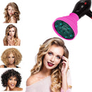 Universal Collapsible Hair Dryer Diffuser Attachment- Salon Grade tool ,Lightweight Foldable Portable Travel Folding Design Fit Most of blow Dryers-PinkPink WAJIAYON