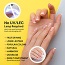 Beautivity Dipping Powder Nail Starter Kit Acrylic Dipping System portable 6 color powder Beautivity