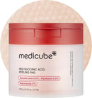 medicube Salmon DNA PDRN Pink Collagen Jelly Pad | Korean Gel Toner Pads with Niacinamide, Madecassoside, Retinol | Soothing, Radiance & Uneven Skin Tone | Korean Skin Care | 70Pads Infinity Warehouse
