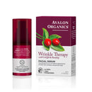 Avalon Organics Facial Serum, Wrinkle Therapy with CoQ10 & Rosehip, 0.55 Oz Avalon Organics