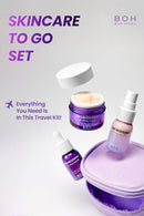 BIOHEAL BOH Probioderm 3D Lifting Travel Size Skin Care Kit | Korean Skincare Set for Firming & Hydration, with Ampoule, Face Moisturizer & Serum Spray | Mini Travel Essentials & Gift Set for Women Infinity Warehouse