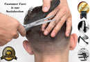 Aideoq Professional Hair Cutting Scissors -Barber Scissors/shears for hair cutting /beard scissors - 6.5" silver Hairdresser Scissors for Men and Women. Aideoq