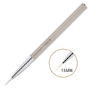 Beaute Galleria 1 Piece Kolinsky Sable Nail Art Liner Striping Brush, for Thin Fine Line Drawing, Detail Painting, Striping, Blending, One Stroke, Acrylic Nail Art Brush (Size: 15MM) BEAUTÉ GALLERIA
