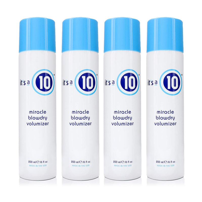 It's a 10 Haircare Miracle Blowdry Volumizer, 6 fl. oz. (Pack of 4) It's a 10 Haircare