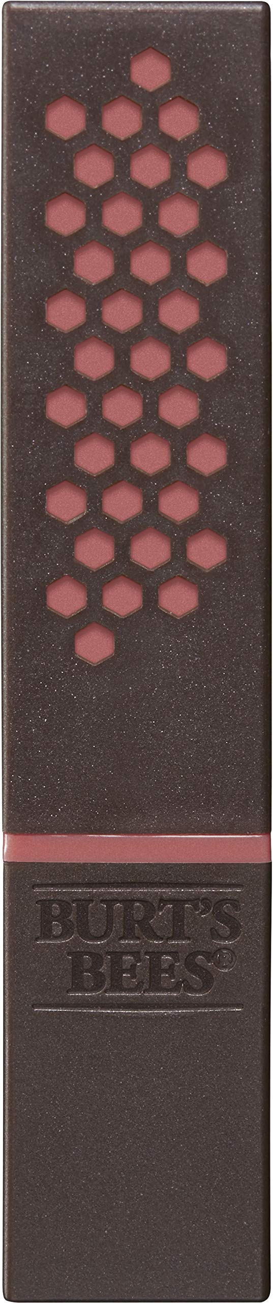 Burts Bees 100% Natural Glossy Lipstick, Nude Rain - 1 Tube Burt's Bees