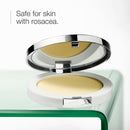 Clinique Redness Solutions Instant Relief Mineral Pressed Powder Makeup | Redness Correcting + Appropriate for Skin with Rosacea, Transparent, 1 Ounce Infinity Warehouse