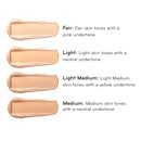 purlisse Youth Glow Vitamin C CC Cream SPF 50: Cruelty-Free & Clean, Paraben & Sulfate-Free, Full Coverage, Hydrates with Hyaluronic Acid | Fair 1.4oz pūrlisse