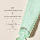 Kate Somerville Dry Skin Saver – Eczema Therapy Cream, Soothing, Hydrating Face and Body Lotion for Sensitive Skin, 4 Fl Oz Infinity Warehouse