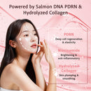 Salmon DNA PDRN Collagen Face Mask – Korean Skincare Hydrogel Overnight Collagen Face Mask for Glass Skin – Lifting, Firming, Moisturizing & Pore Refining – 4 Jelly Masks for Women and Men Infinity Warehouse