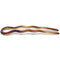 Camila Paris AD823/2 French Twist Stick Clip Pins, 2 Large Wavy Hair Pins for Girls Spiral Updo, Fashion Flexible Durable and Styling Hair Accessories for Women, Made in France with Cellulose Camila