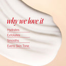 First Aid Beauty - KP Smoothing + Brightening Body Lotion with 10% AHA, Lactic Acid, Urea + Colloidal Oatmeal, Exfoliate & Moisturize, Banish Keratosis Pilaris Bumps, NEW Peach Scent (6. 7 fl oz) Infinity Warehouse
