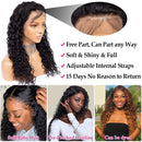 Alibeauty Lace Front Wigs Human Hair For Black Women 150% Density Brazilian Water Wave Human Hair Wigs with Baby Hair Pre Plucked Natural Hairline Wigs(22 Inch) Alibeauty Store