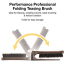 Olivia Garden Style-Up Teasing Foldable Hair Brush - 50% boar & 50% nylon bristles STU-MX (Mixed)… Olivia Garden
