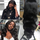 Wingirl Lace Front Human Hair Wigs for Women Pre Plucked Hairline 220% Denisty Brazilian Body Wave Lace Front Wigs with Baby Hair Natural Color(20Inch, 220% Denisty) Wingirl Store