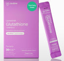 Liposomal Glutathione Powder, 125mg L-Glutathione Sugar-Free Flavored Packets, 100mg Vitamin C, Powerful Antioxidant Supplement for Skin, Beauty Health & Detox Support, 30 Packets - Lemon Infinity Warehouse