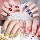 Stamp Nail Polish Gels, 12 Colors Stamping Gels Black White Glitter Green/Silver/Golden for Nail Stamp Plate Stamper SEISSO