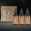 Beard Oil Conditioner - All Natural Cedarwood & Pine Scent with Organic Argan & Jojoba Oils - Softens & Strengthens Beards and Mustaches for Men (3 Pack) Viking Revolution Store