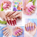 Glitter Dip Powder for Nails 12 Colors Sparkle Dipping Powder Set for Professional and Beginners DIY Nails Dip Manicure Kits No Need UV/Lamp Acrylic Powder Set ETYJO