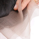 QTHAIR 100% Unprocessed Brazilian Virgin Human Hair Ear to Ear Lace Frontal Remy Silky Straight Human Hair Lace Frontal (18 Inch 13x4 frontal) QTHAIR Store