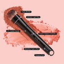 360° Electric Rotating Makeup Brush Set, 5 Vegan Brush Heads, Rechargeable Blending Face Brushes For Foundation, Blush, Powder, Bronzer, Contour, Highlight & Airbrush Finish, Flat Kabuki Brush Infinity Warehouse