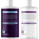 Advanced Biotin Shampoo and Conditioner Set - Thickening Sulfate and Paraben Free Shampoo and Conditioner for Hair Growth with Rice Water Black Castor Caffeine Collagen and Rosemary Oil Infinity Warehouse