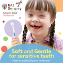 bA1 Sensory - 3 Sided Autism Toothbrush for Special Needs Kids (Soft/Gentle) - Clinically Proven, Fun, Easy - Only 1 Minute bA1 Sensory