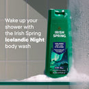Irish Spring Icelandic Night Moisturizing Body Wash for Men, 24 Hour Fresh, Face and Body Wash, Men’s Body Wash, Paraben Free, Aromatic and Herbal Scent, 20 fl oz Bottle (Pack of 4) Infinity Warehouse