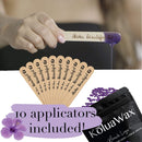 Hard Wax Beads for Hair Removal – Leg Hair Formula – Our Most Flexible Wax for Larger Applications – Works for Back - Large 1lb Refill Pearl Beans for Wax Warmers – Purple Beach Legs by KoluaWax KoluaWax
